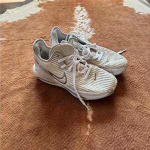 Nike Cream and White Sneakers